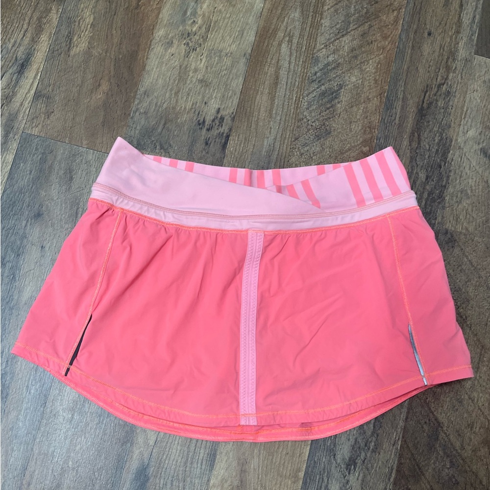 Lululemon Athletica Pink Mini Skirt